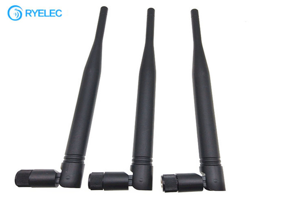Sma Male Connector Foldable 4g Lte Indoor Antenna SMA Rubber Rod 200mm Height supplier
