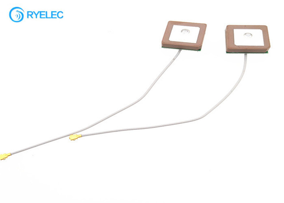 18*18*6.5mm 28db High Gain GPS Built In Ceramic Active Antenna For Marine Navigation supplier