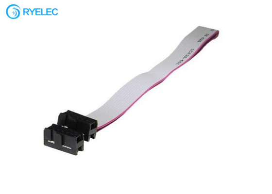 AWM UL2651 2 Row 10 Pins Flat Ribbon Cable Assembly Female To Female IDC Connector supplier