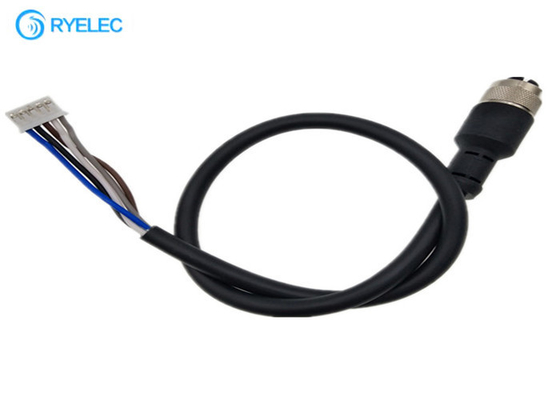 M12 5 Pin B Code Female Socket Terminator Circular Connector To Jst Ph2.0 5 Pin Cable supplier