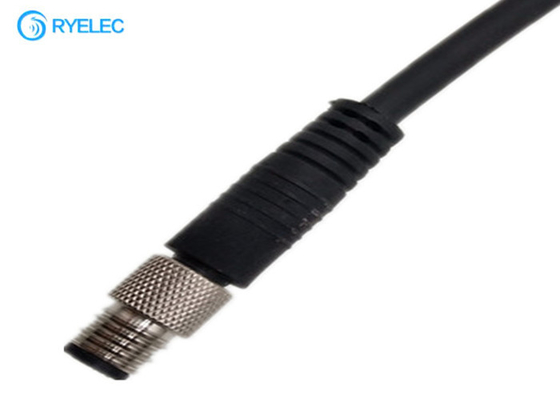 Circular Male Female Sensor Cable M8 3pin Connector To 2.5mm Pitch 2 Pin Jst - Eh Cable supplier