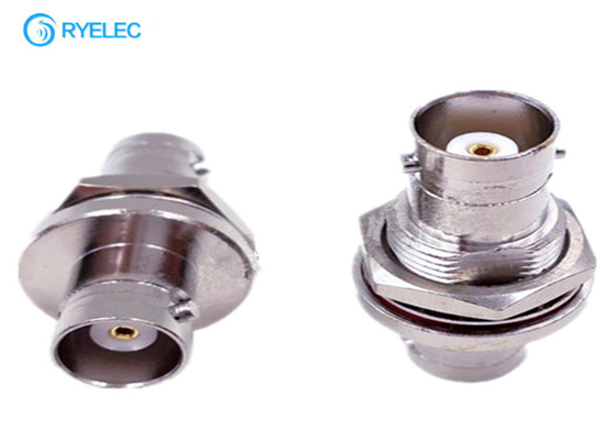 Bnc Female With Waterproof Ring And Nut Fixed To Bnc Female Rf Adapter Connector supplier
