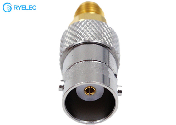 Bnc Female To Sma Female Connector Straight Jack Coaxial Coax Adapter Test Converter supplier