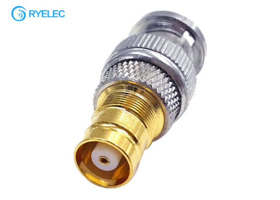 Nickel Plate Bnc Male To L29 Female Gloden Brass Rf Straight Antenna Adapter supplier