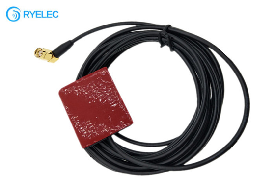 40*33mm 2.4ghz Wifi / Wlan Compact Adhesive Patch Antenna 1m Right Angle Sma Male Rp supplier