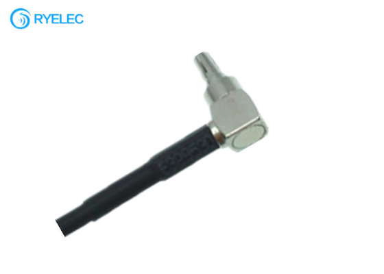 Mini Micro Whip Magnetic 2g / 3g Gsm Gps Lmr100 Antenna With Crc-9 Male Right Angle Connector supplier
