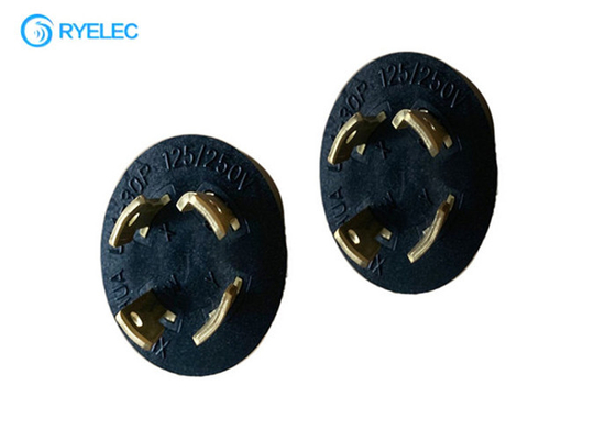 4 Prong 30a Nema L14-30p Locking Male To 50a 14-50r Female Us Rv Generator Adapter Plug supplier