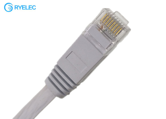 Cat6 Molded Rj45 Ultra Slim Flat Ethernet Patch Network Lan 1m Cable supplier