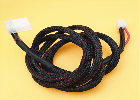39-01-2120 4.2mm Pitch 12pin Molex To White 4pin 43025-0400 3.0mm Wire Harness With Braid supplier