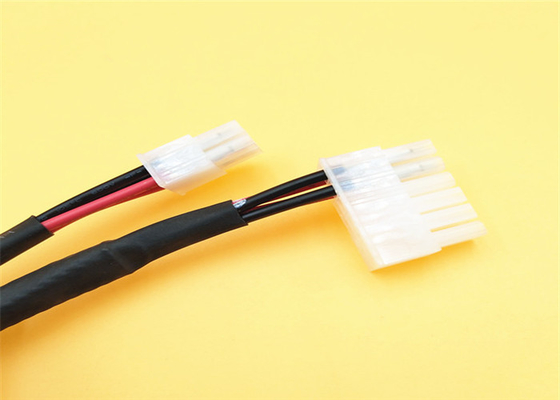 39-01-2120 4.2mm Pitch 12pin Molex To White 4pin 43025-0400 3.0mm Wire Harness With Braid supplier
