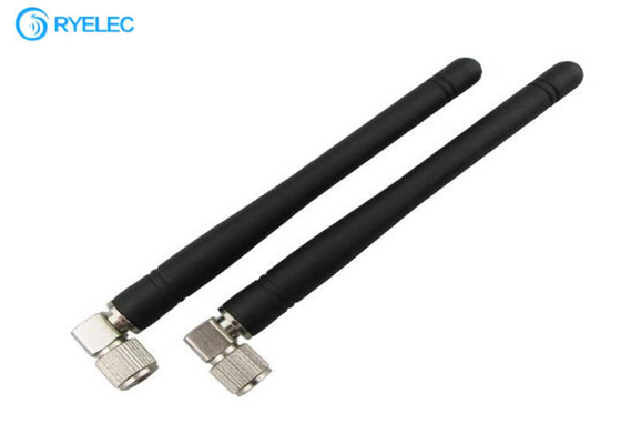 GSM Module Whip Duck 110mm Hength Antenna 800-2170mhz With Nickel Sma Right Angle supplier