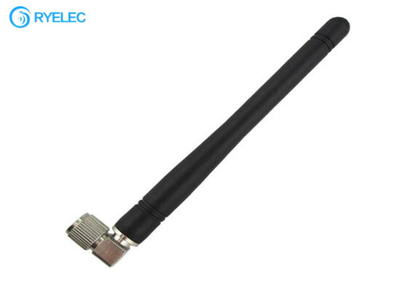 GSM Module Whip Duck 110mm Hength Antenna 800-2170mhz With Nickel Sma Right Angle supplier