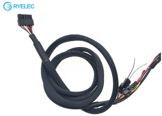 Micro Fit 3.0 Molex 43025-1200 To 2.1*5.5mm Power Jack Custom Wire Harness With PH 2.0-4 Pin 2 3 Pin Jst - Sm supplier
