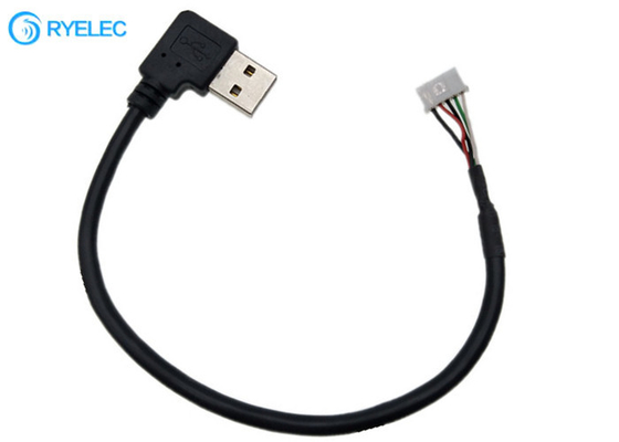 Usb A With 5 Pin Jst Connector Ph 5-Pin To Usb A Male Right Angle 90 Degree Plug Cable supplier
