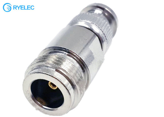All Copper 50ohm N Female To Bnc Male Connector Rf Straight Coaxial Adapter supplier