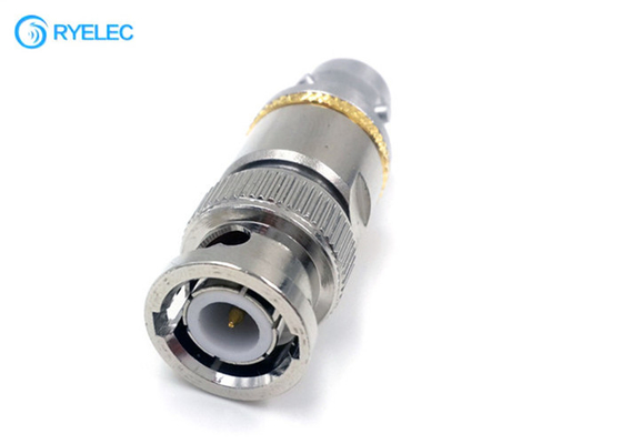 Normal BNC Male Connector To Three Way Coaxial BNC Female RF Coaxial Adapter supplier