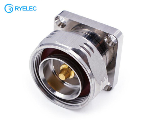 DIN Male Base Station Project RF Antenna Connector Microwave Signal Engine Room Feeder supplier