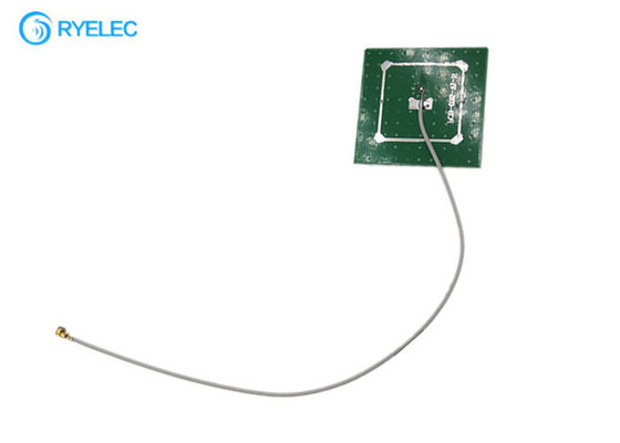 Internal 1616-1626 MHZ Passive Iridium Satellite Antenna Ceramic Patch Square With 1.13mm Cable Ufl supplier