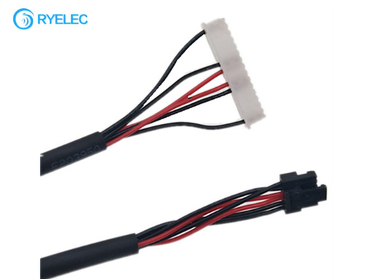 Black 1.0mm Pitch 6 Pin H112k-P06n-03b With Latch To Molex 51021-1500 1.25mm Wire Harness supplier