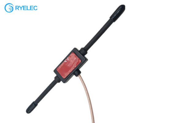 868MHZ T Shape End Fed Dipole Horn Sticking Antenna RG316 Cable With Sma Male Connector supplier