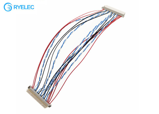 Hirose DF19-20S-1c Shell Wiring Harness DF19 Series Lvds Convertion Cable For Lcd Monitor supplier
