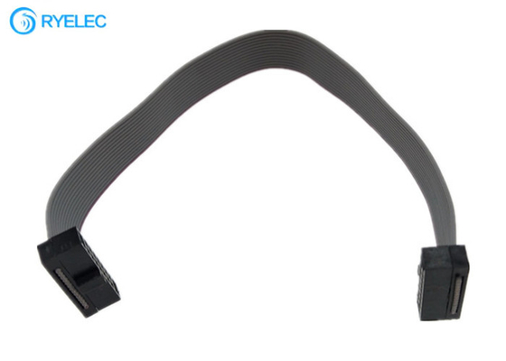 FC 2*7Pin 14P 1.27mm Pitch IDC Female Connector Flat Ribbon Cable With 2678 0.635mm supplier