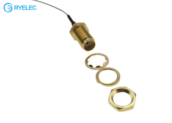 U.FL Mini To SMA Pigtail Antenna WiFi Cable IPEX MHF4 SMA Female 0.81mm RF Jack Coaxial supplier