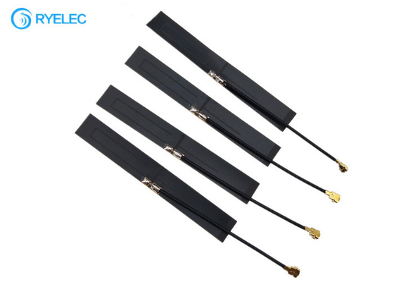 Internal 60x8mm Cellular 2 Band LTE 4G 900Mhz Patch Flexible Glue Antenna UPL / IPEX Connector supplier