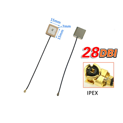 1575.42mhz 28dbi Ceramic Patch Antenna  for Bluetooth devices supplier