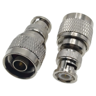 RF Straight  BNC N Type Coax Connector For Two Way Radio supplier