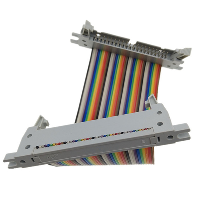 40Pin FC Connector JTAG 	Flat Ribbon Cable Assembly nickel plated Connector supplier