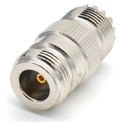 ROHS  NK UHFK N Female To UHF Female RF Antenna Connector supplier