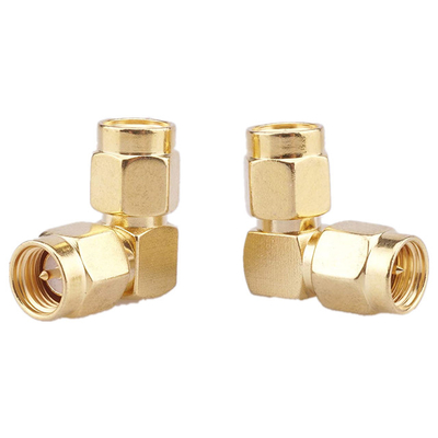 RP Male To Male Right Angled Sma 90 Degree Adapter supplier