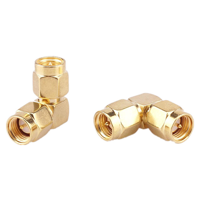 RP Male To Male Right Angled Sma 90 Degree Adapter supplier