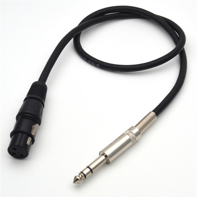 6.35 To Xlr Carnon 6.5 Three Core Carnon Trs Audio Xlr Cable supplier
