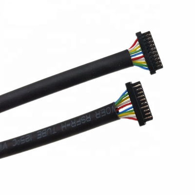 Ul1571 32 Awg Custom Harness 0.8mm Pitch 10 Pin DF52-10P-0.8C Hirose PVC Cable supplier
