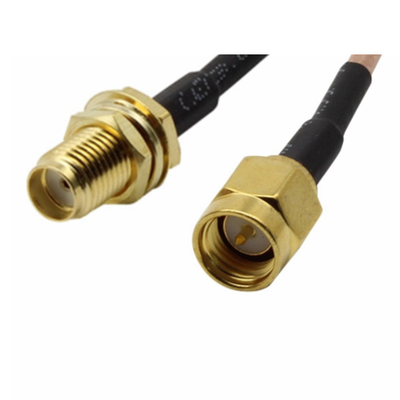 SMA Male To SMA Female Adapter 50 Ohm With RG316 Jumper Coaxial RF Pigtail Cable supplier