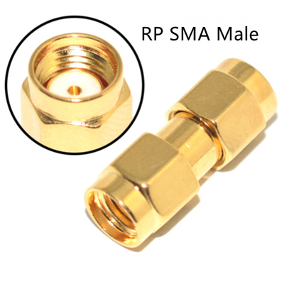 Straight SMA Adapter Plug To SMA Plug Male For WiFi Signal Booster Repeaters Radio supplier