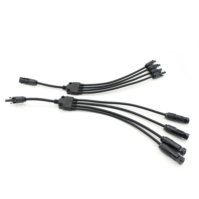 35Mm2 Solar PV Cable Connector Pv1F Dc 2 Core Panel Field