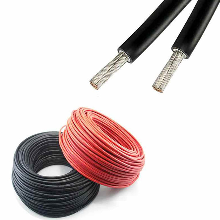 6mm2 Dc Electric Solar PV Cable Single Core For Pv System 10AWG