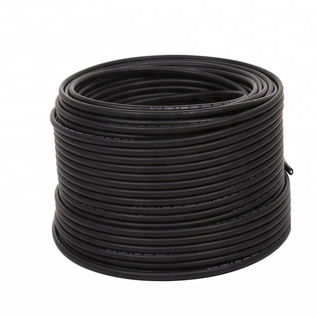 Electrical Wires DC Power Solar PV Cable With Plug Connector Temperature Control Switch