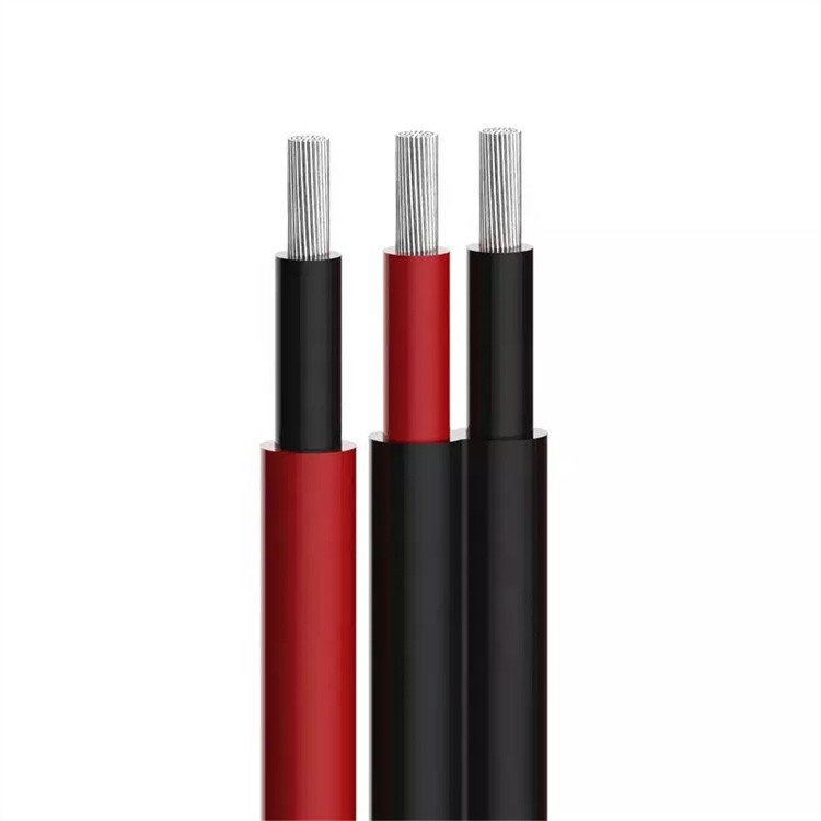 Waterproof 2 Core Dc Solar Pv Cable 16mm2 Low Voltage For Power Panel Station