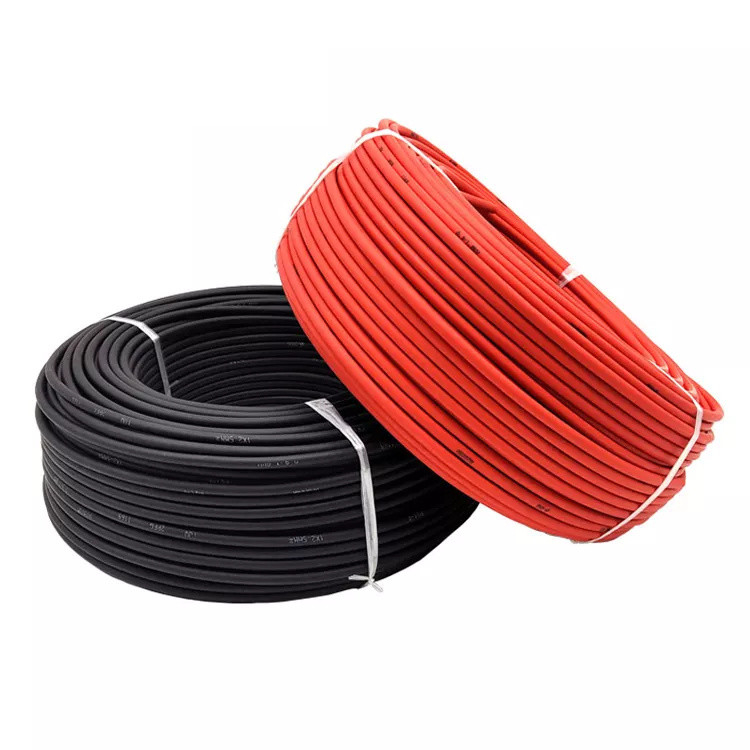 Low Voltage Tuv Solar Pv Cable Ul Approved 6mm2 4mm Connector