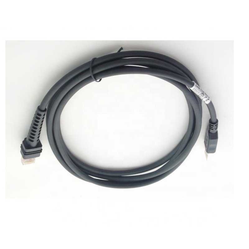 Braided Shielded Type A USB Data Cable For Zebra Scanner DS2208
