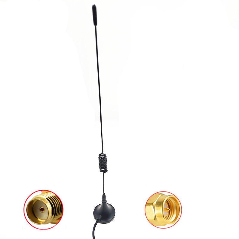 High Gain LTE 4G 12dbi Modem Magnetic Antenna With Stand Base Mobile Signal supplier