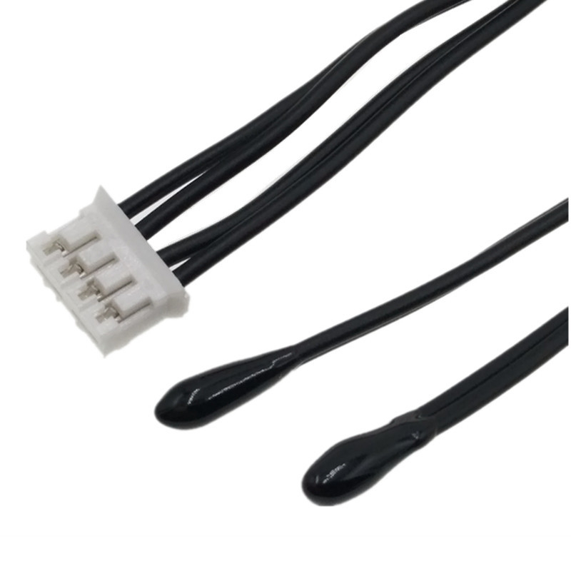 Epoxy Connector NTC Sensors 10k 2% 3950 2651 26 Awg To JST PH 2mm Pitch 4PIN Cable supplier