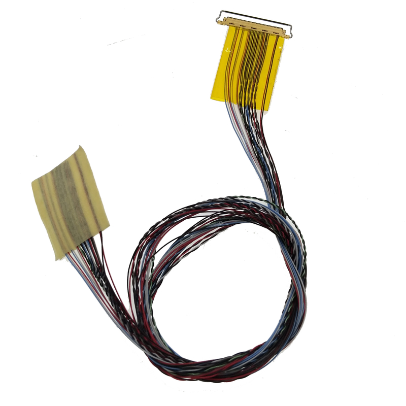 Custom Ipex 20454-040t Plug Lvds Cable Edp Display Note Pc Screen 1.25mm