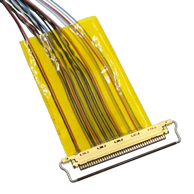Custom Ipex 20454-040t Plug Lvds Cable Edp Display Note Pc Screen 1.25mm