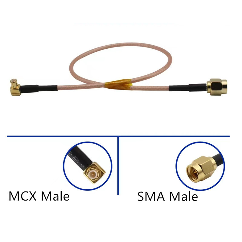 IPEX UFL To SMA Female Jack Bulkhead Connector Adaptor And Mini 1.13 RF Coax Pigital Assembly