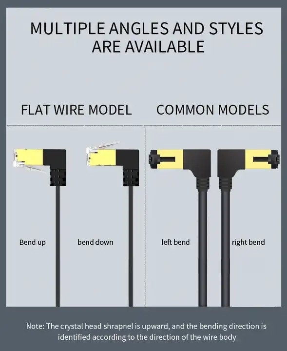 CAT 8 Networking Cotton Braided Internet Lan Cord for Laptops PS 4 Router RJ45 Cable/CAT8 Ethernet Cable 40Gbps 2000MHz